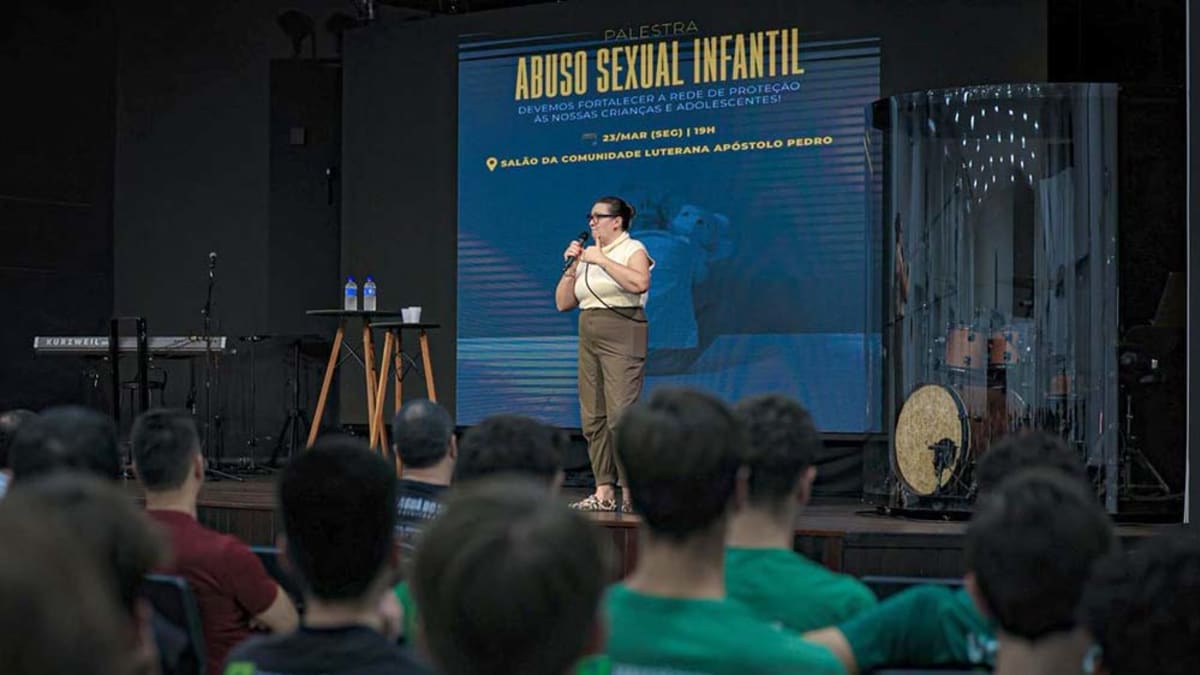 Entidades esportivas promovem palestra sobre abuso sexual infantil em Jaraguá