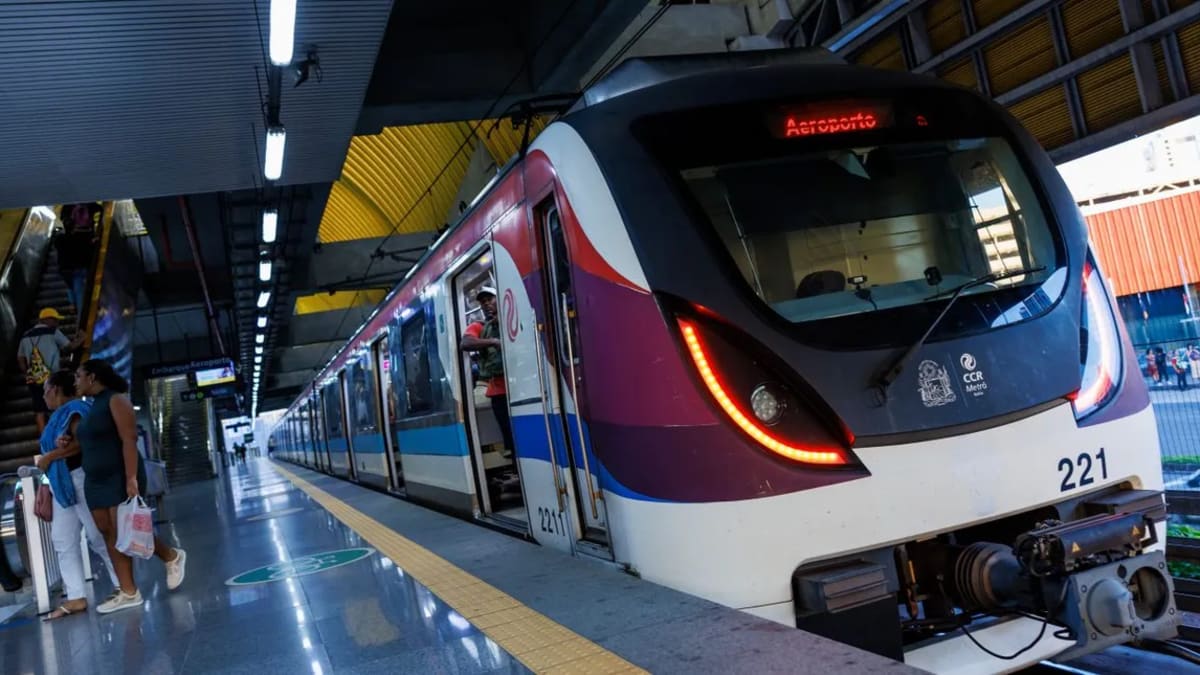 Falha no sistema de energia afeta operação da Linha 2 do Metrô de Salvador