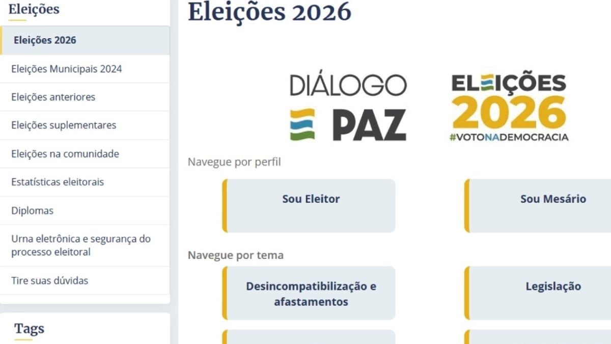 TRE-SC lança portal Eleições 2026 com informações sobre o pleito
