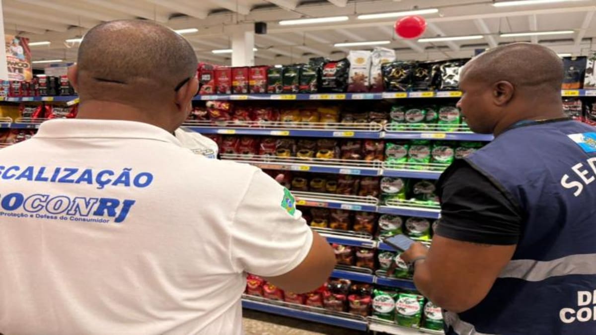 Força-tarefa no Rio de Janeiro apreende 176,5 kg de café suspeito de adulteração