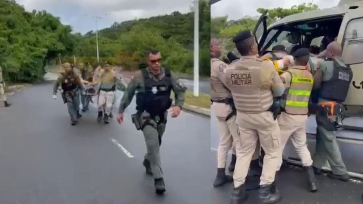 Policial militar é atropelado por carro com som de paredão em Salvador