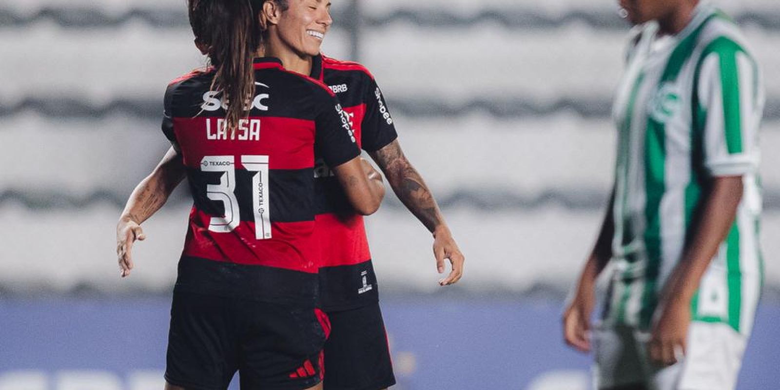 Flamengo vence Juventude na Série A1 do futebol feminino