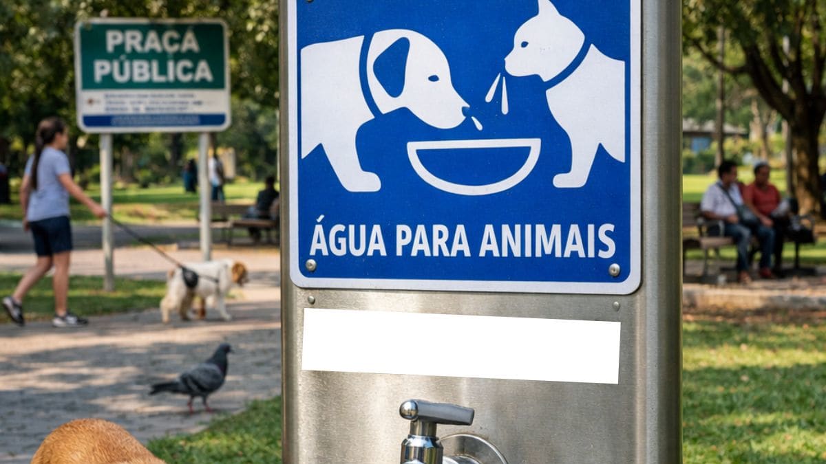 Projeto de lei propõe instalação de torneiras de água potável para animais em espaços públicos do ES