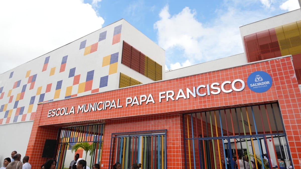 Prefeitura de Salvador inaugura Escola Municipal Papa Francisco em Nova Esperança