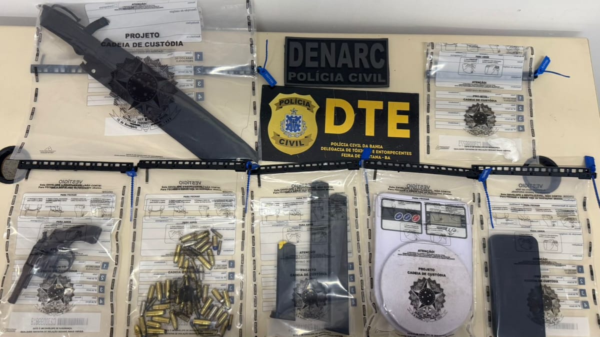 Três presos por abastecer pontos de tráfico em Salvador e Feira de Santana