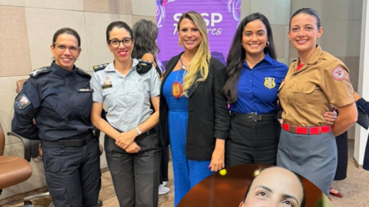 Comandante Dayse Barbosa é homenageada em encontro nacional sobre violência contra a mulher