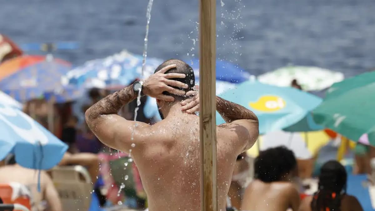 Calor persiste no Rio de Janeiro com máxima de 34°C nesta sexta-feira