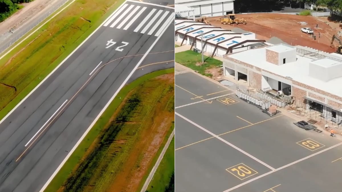 Novo aeroporto regional de Cachoeiro de Itapemirim será inaugurado em 1º de março