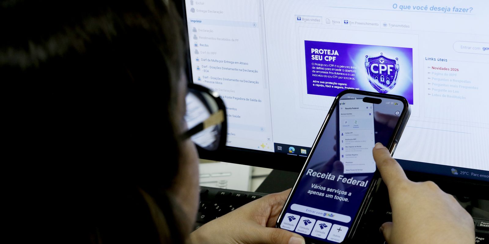 Milhões já enviaram declaração do Imposto de Renda 2026