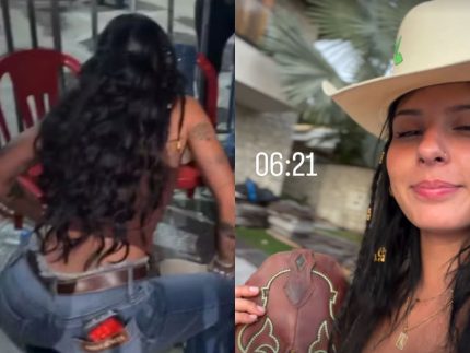 Ana Castela curte noite de funk e rodeio com amigas em Colorado