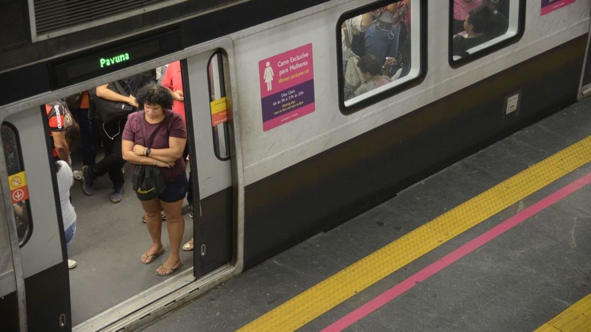 Deputado propõe recursos para ampliar fiscalização em vagões femininos no Rio