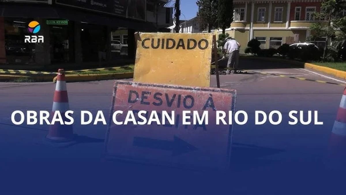 Rua XV de Novembro terá bloqueios de trânsito no domingo em Rio do Sul