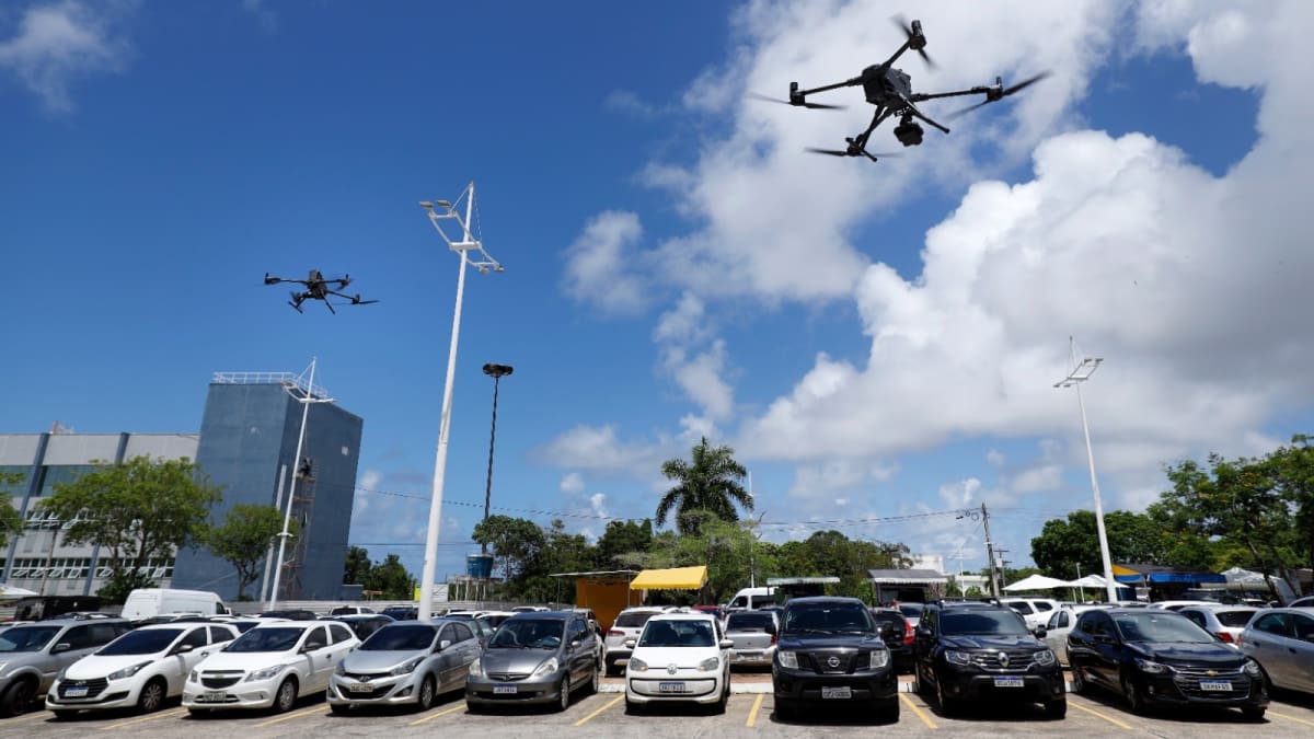 Bahia recebe cinco superdrones para Polícias Militar e Civil