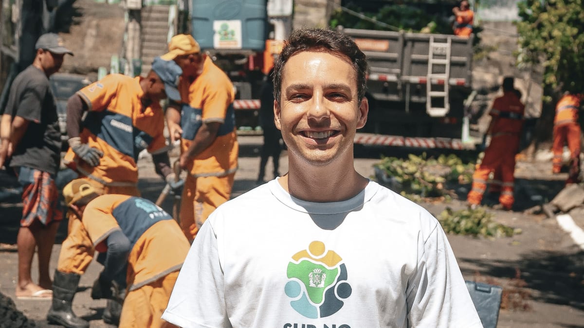 Prefeitura do Rio realiza ação de manutenção urbana no Engenho Novo