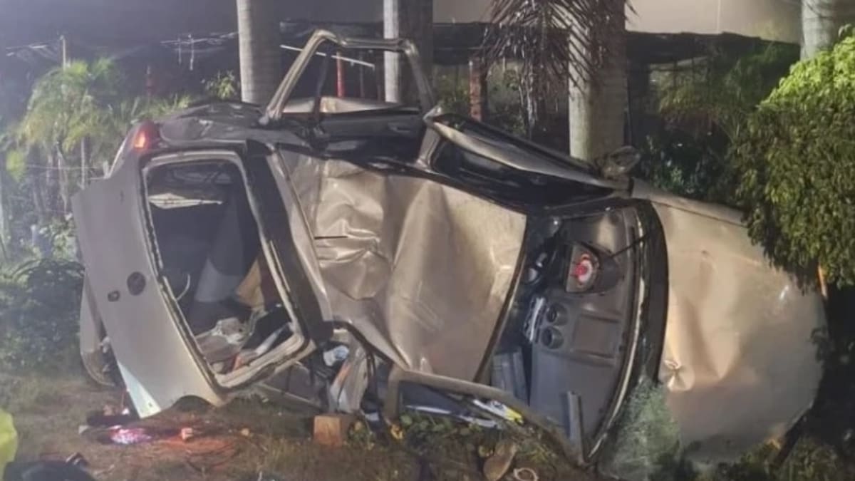 Duas mulheres morrem após carro sair da pista em Braço do Norte