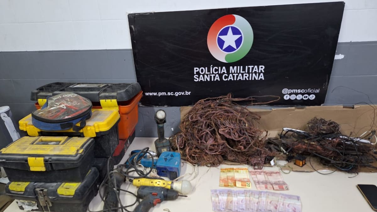 Furto de fiação é registrado na madrugada no bairro Paraíso