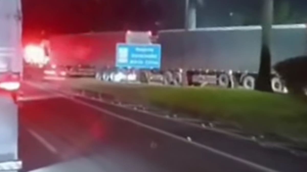 Atropelamento na BR-101 em Araquari termina em morte e causa lentidão no trânsito