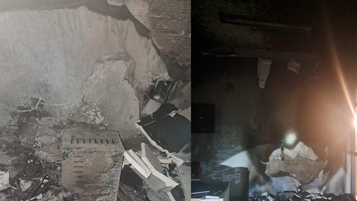 Incêndio destrói equipamentos na sede da Defesa Civil em Brusque