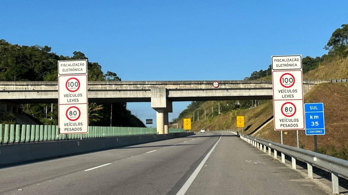 Radares de velocidade voltam a operar nas rodovias federais de Santa Catarina