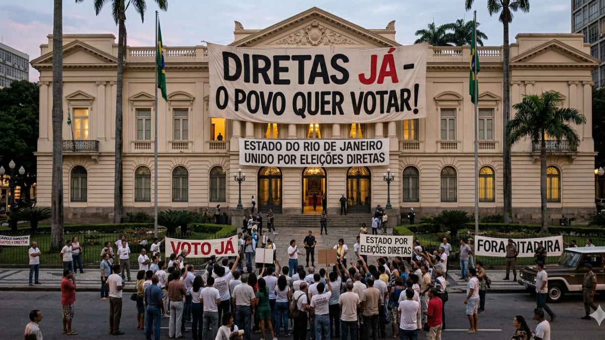 Petição pública pede eleições diretas para governo do Rio de Janeiro em meio à crise sucessória