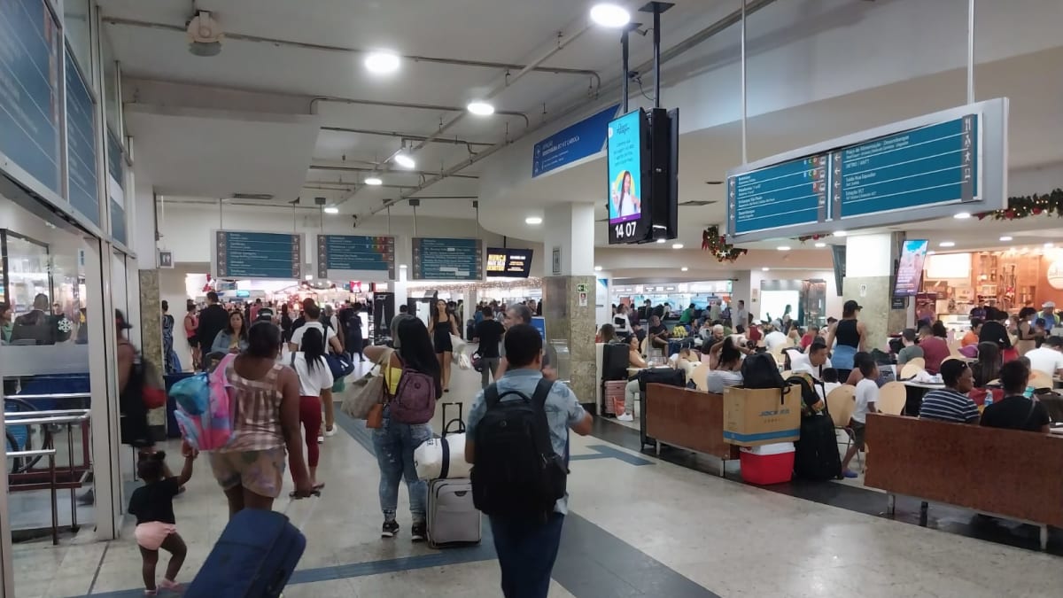 Rodoviária do Rio se prepara para aumento no movimento durante feriado da Semana Santa