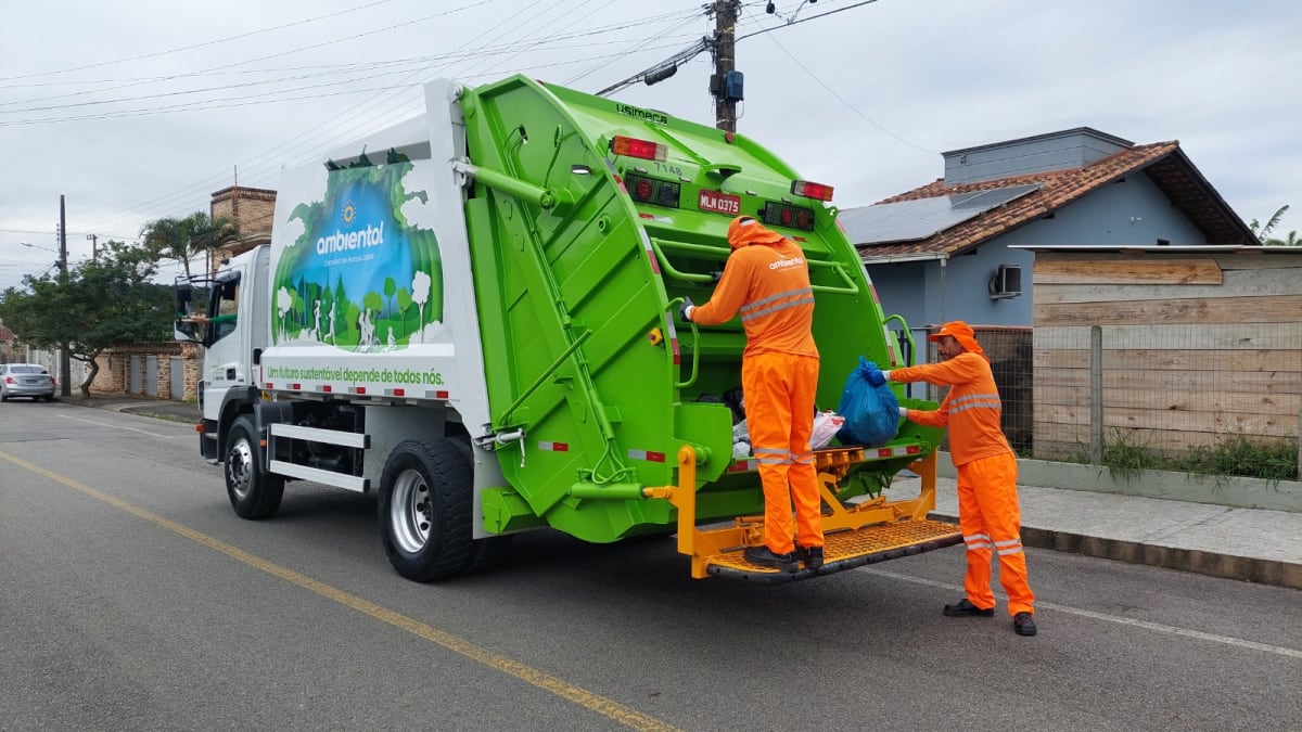 Coleta de lixo em Jaraguá do Sul será suspensa na Sexta-feira Santa