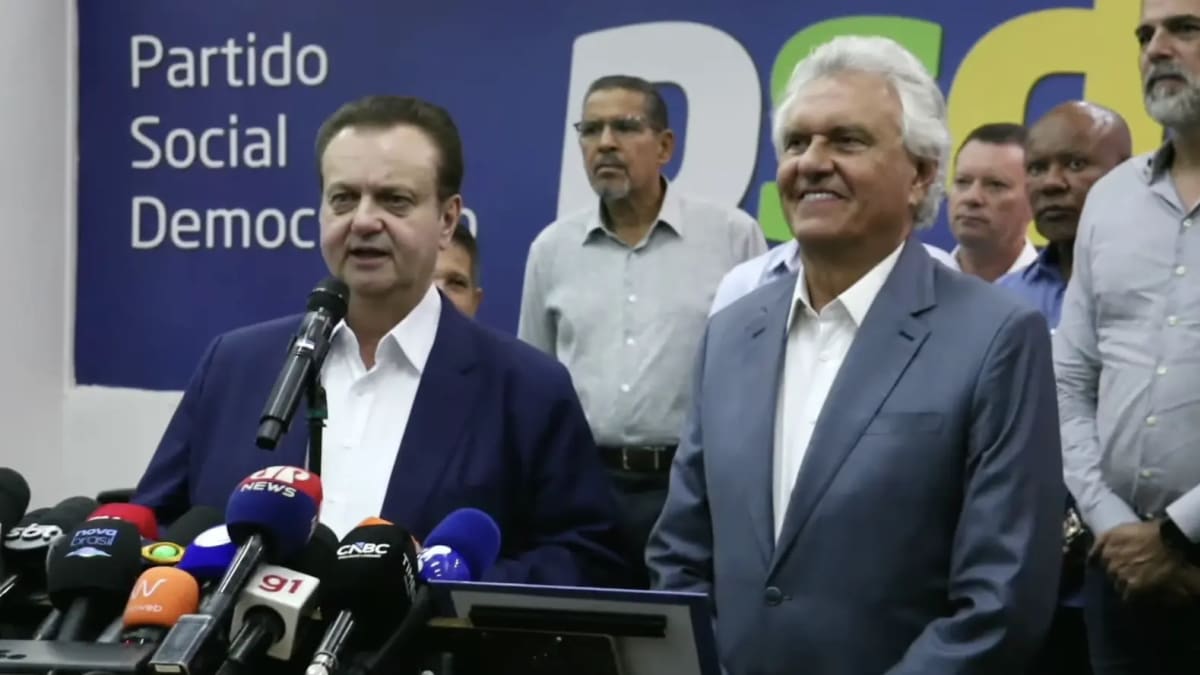 PSD oficializa Ronaldo Caiado como pré-candidato à Presidência em 2026