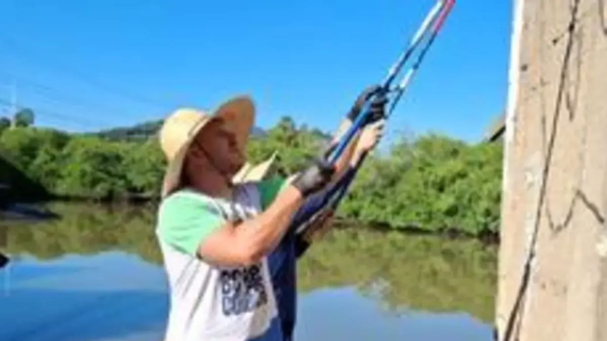 Mutirão de limpeza urbana mobiliza equipes em Balneário Camboriú