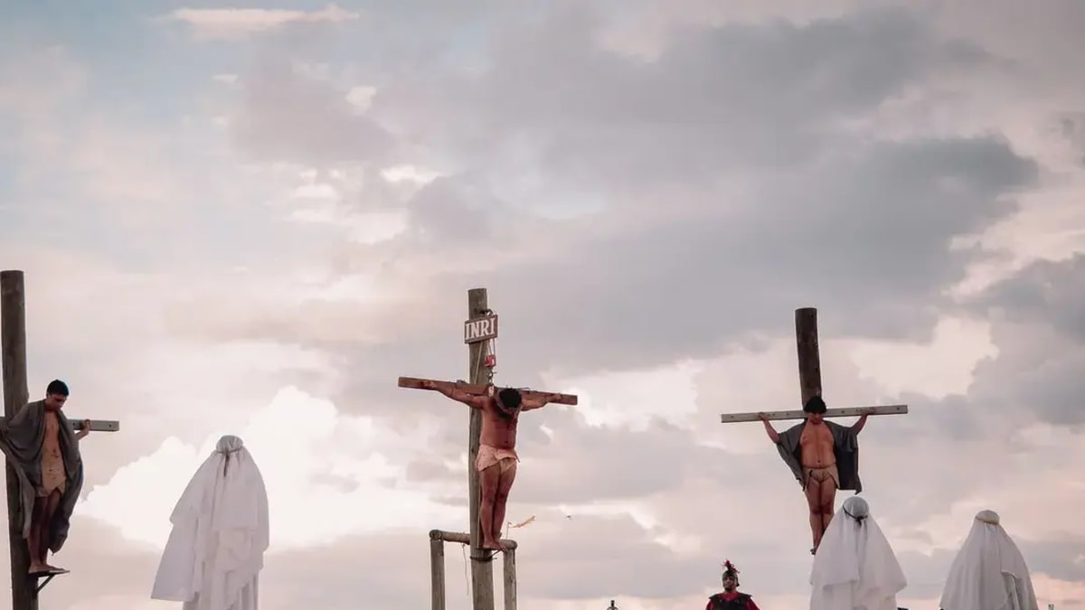 Sexta-feira Santa em Lages reúne milhares de fiéis com programação no Morro da Cruz