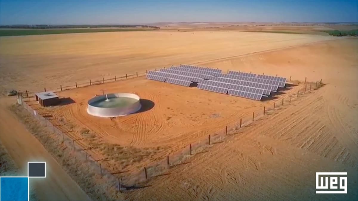 WEG fornece inversores avançados para projeto de bombeamento solar na Espanha