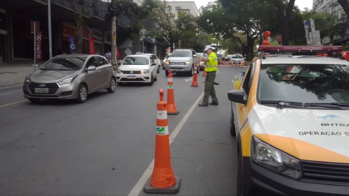 Trecho da Avenida Amazonas, em Belo Horizonte, será interditado para obras da Copasa