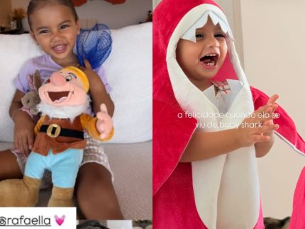 Rafaella Santos antecipa Páscoa com presentes para sobrinhas de Neymar