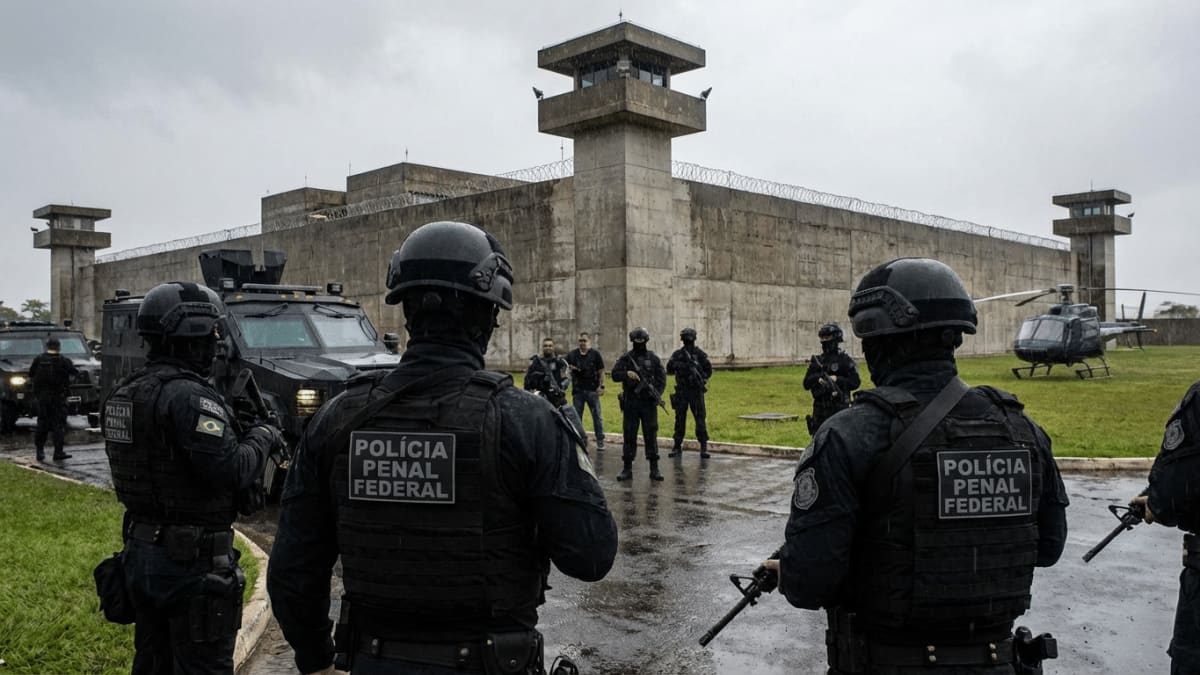 Policiais penais federais entram em estado de greve a partir de segunda-feira