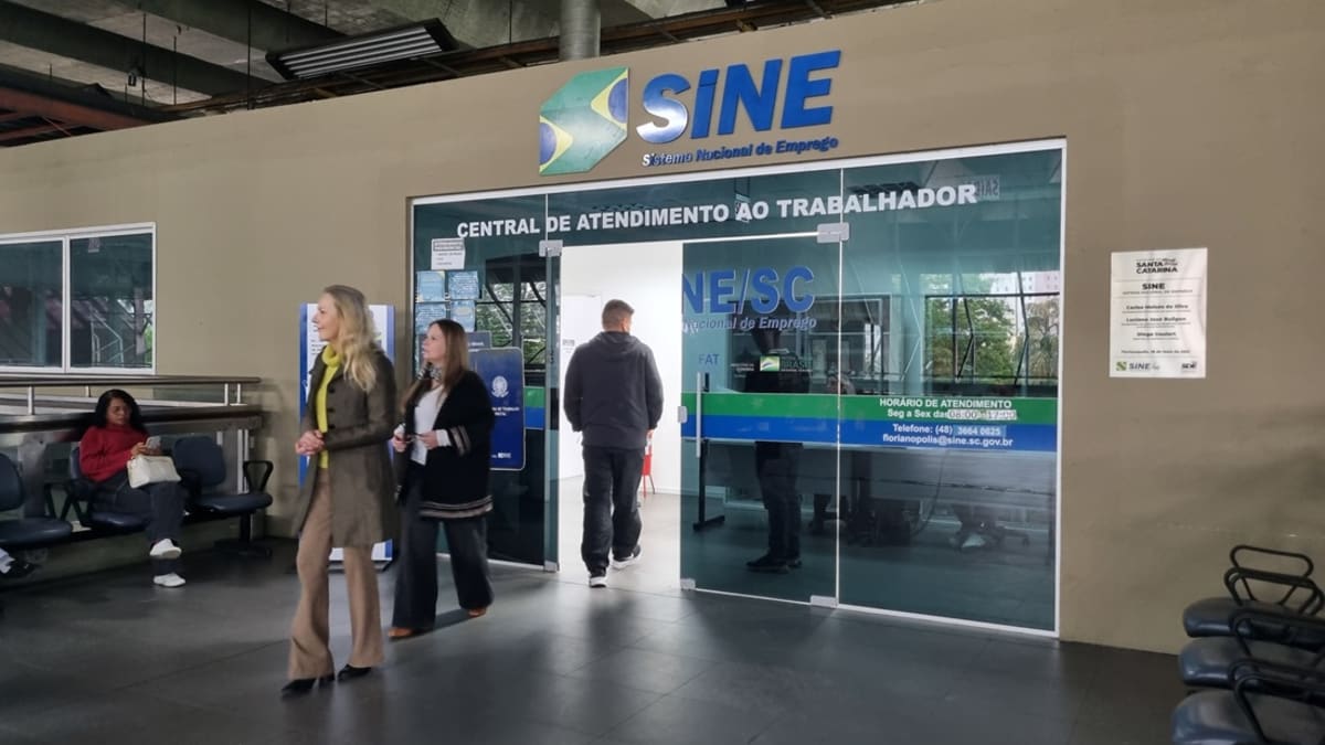 Santa Catarina oferece mais de 9 mil vagas de emprego pelo Sine