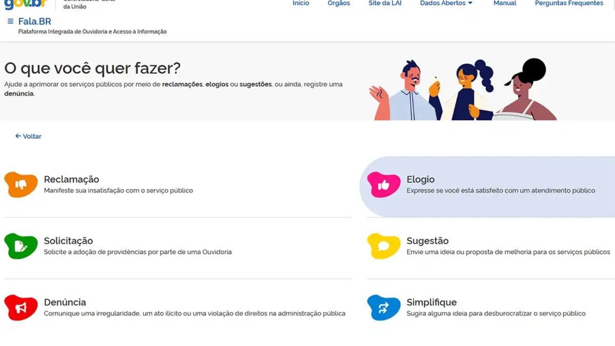 Fala.BR, plataforma de ouvidoria do governo federal, terá novo formato com Inteligência Artificial