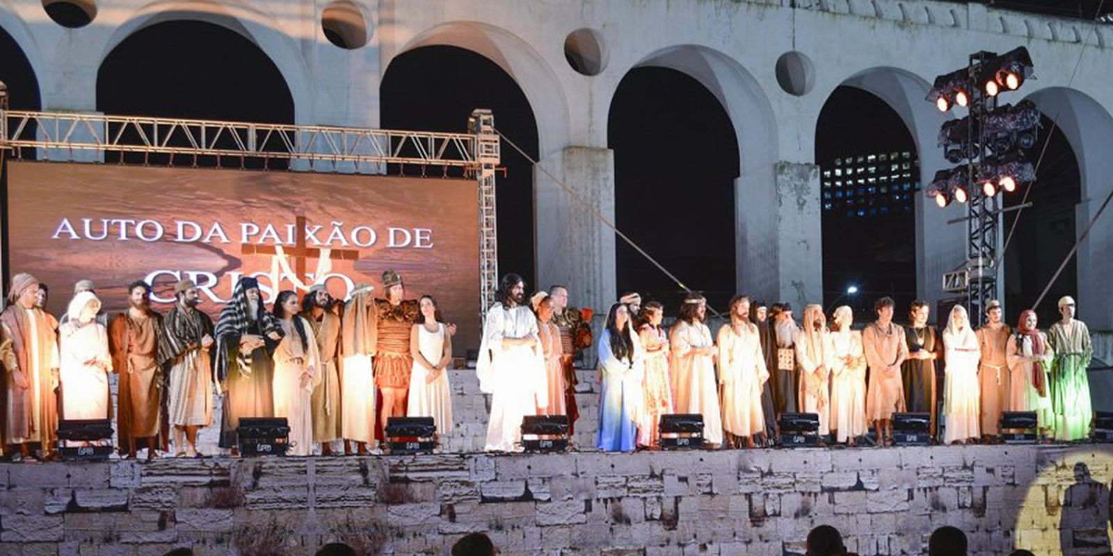 Auto da Paixão de Cristo chega à 48ª edição nos Arcos da Lapa