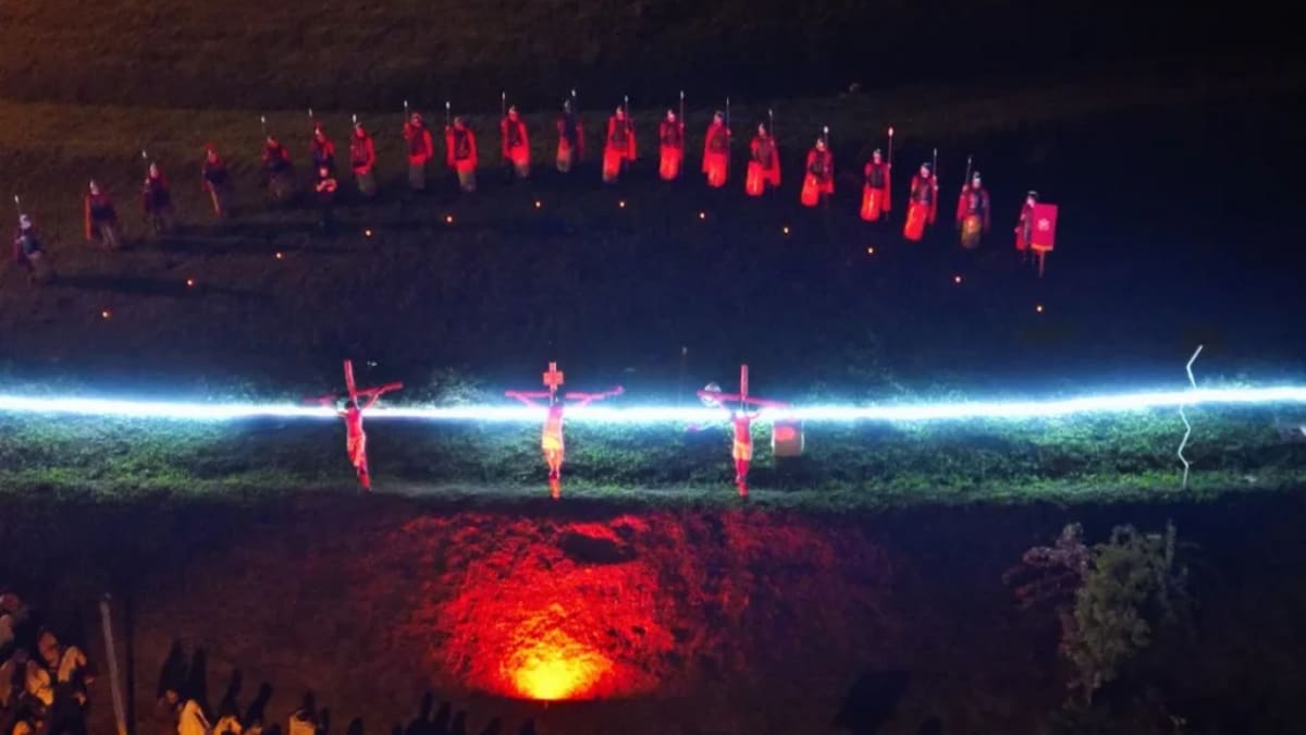 Alto Vale do Itajaí recebe encenações da Paixão de Cristo nesta Sexta-Feira Santa