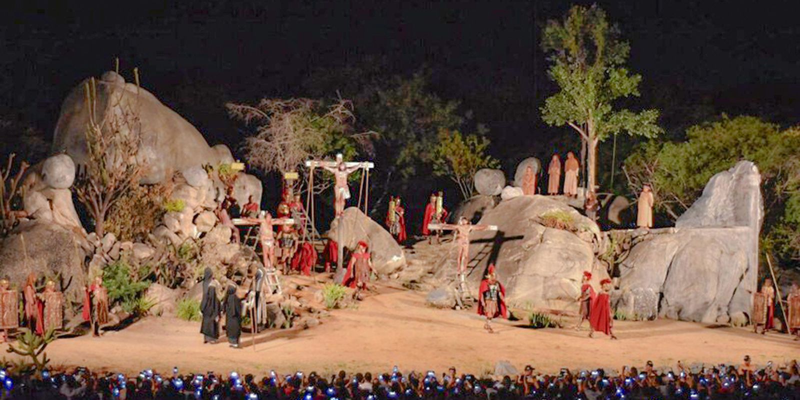 Espetáculo da Paixão de Cristo de Nova Jerusalém segue até domingo