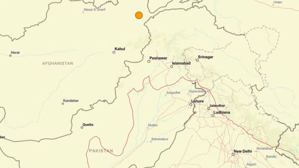 Terremoto de magnitude 5,8 causa mortes no Afeganistão e Paquistão