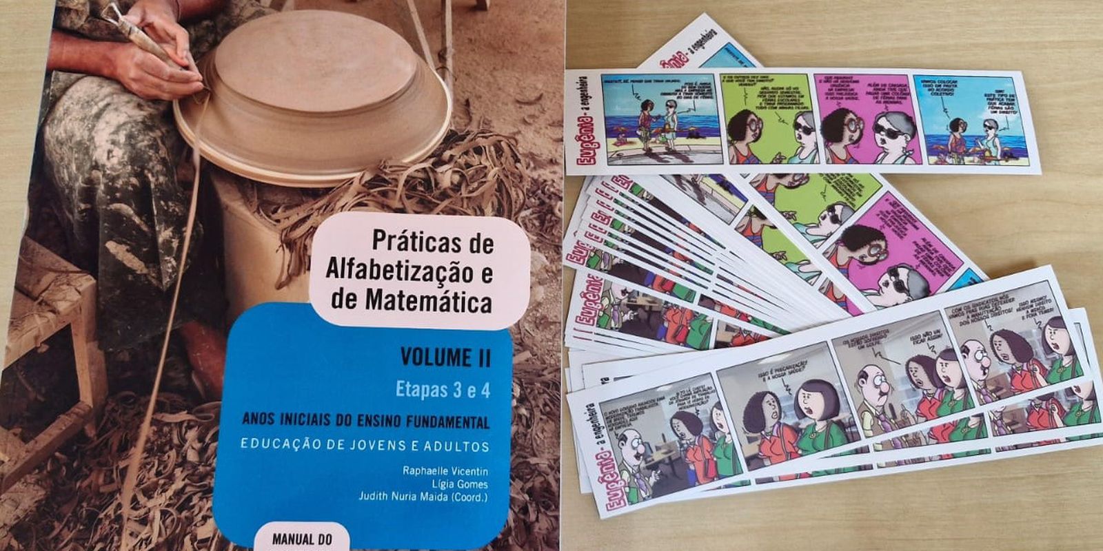 Quadrinhos da Engenheira Eugênia conscientizam sobre assédio na EJA