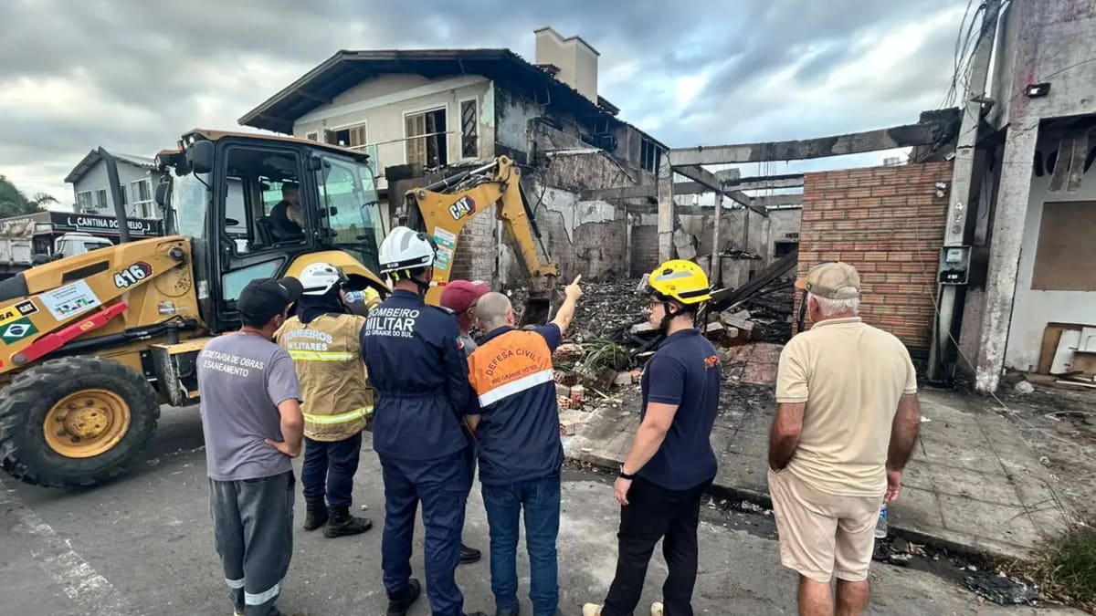 Quatro vítimas confirmadas em queda de avião em Capão da Canoa