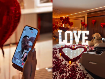 Belo prepara surpresa romântica para Rayane Figliuzzi em aniversário de namoro