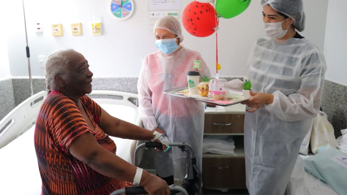 Hospital em Goiás adota novo formato para alta de pacientes