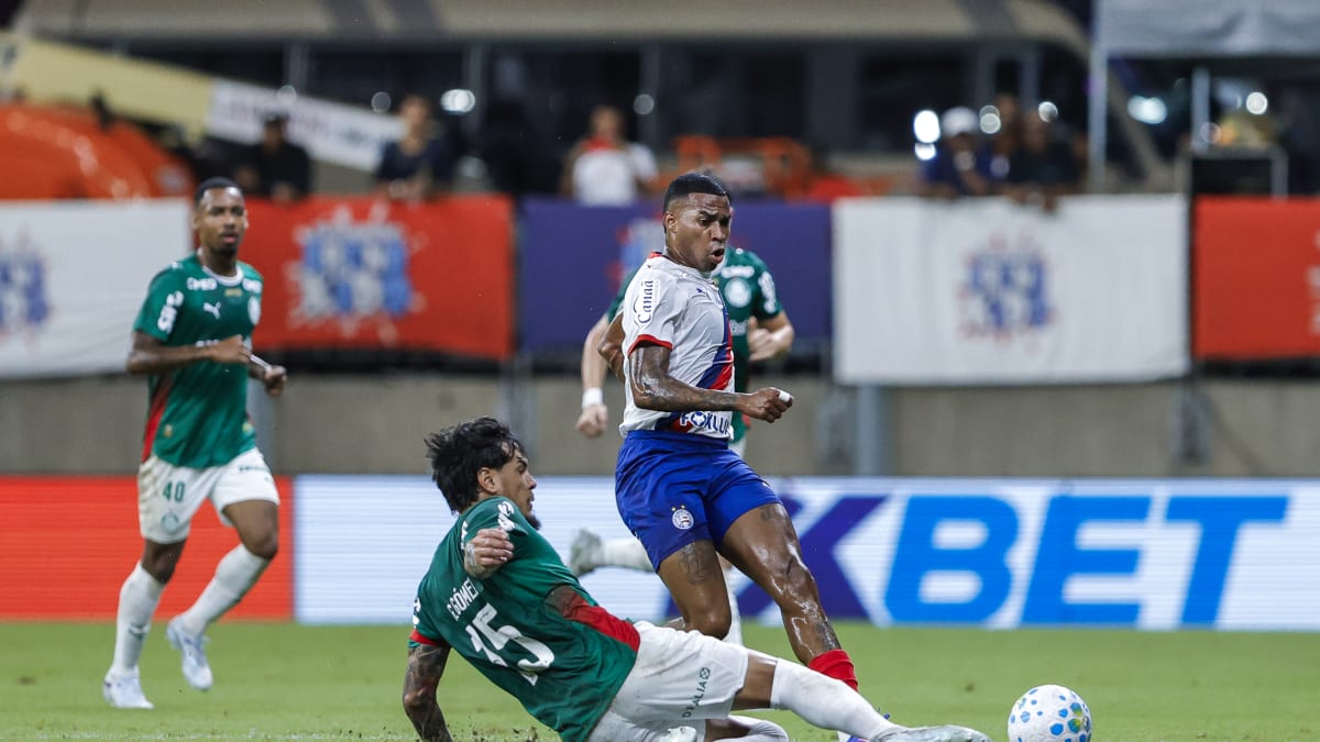 Palmeiras vence Bahia na Fonte Nova e interrompe invencibilidade do Esquadrão em casa