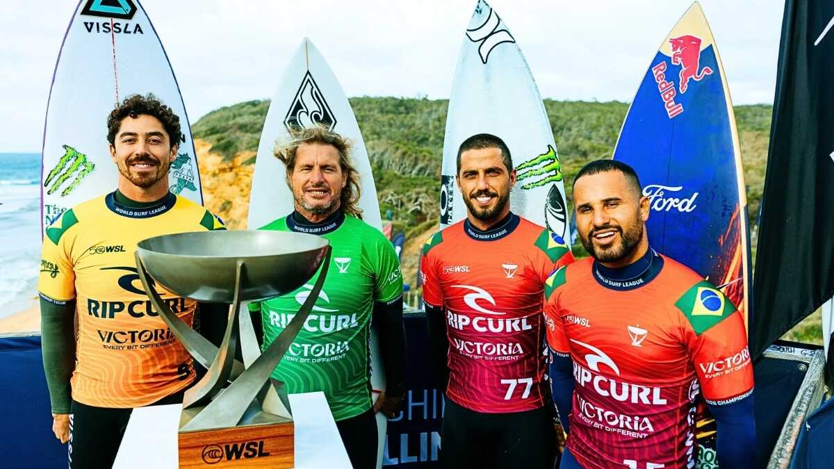 WSL cancela etapa de Bells Beach por falta de ondas e adia retorno para terça-feira
