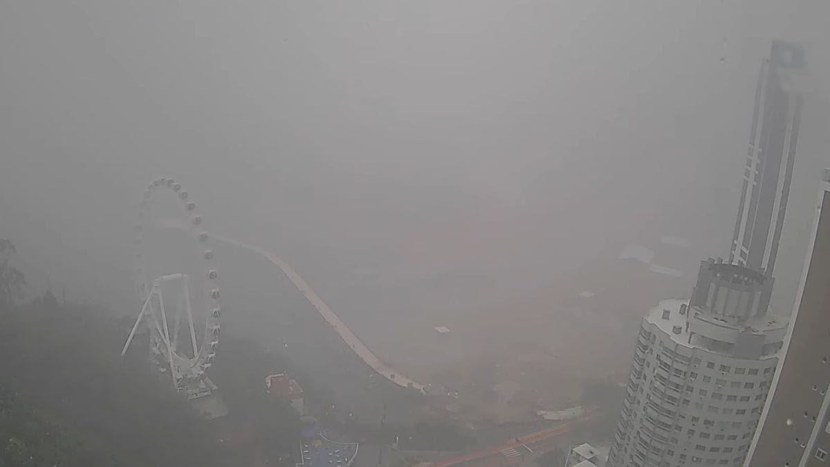 Defesa Civil emite alerta severo de chuva para Itapema, Camboriú e Balneário Camboriú
