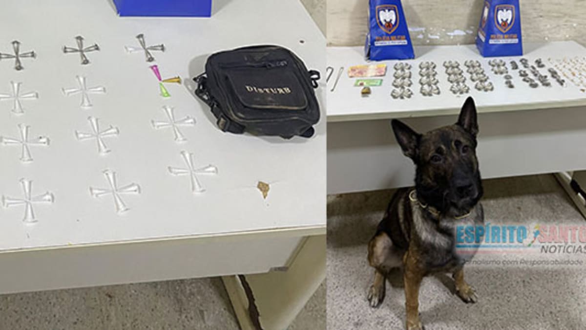 Polícia Militar apreende grande quantidade de drogas e detém suspeitos em Guarapari