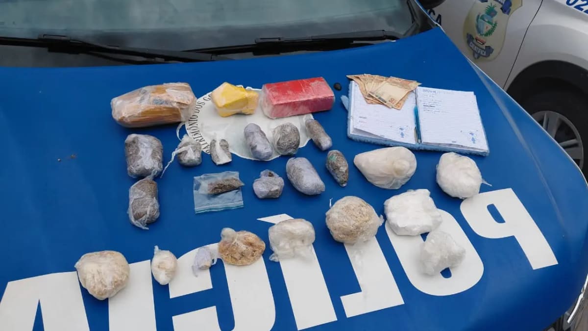 Jovem de 20 anos é presa por tráfico de drogas em Aparecida de Goiânia