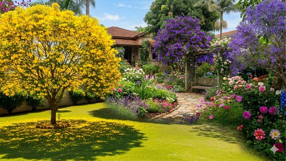Cinco árvores que ajudam a reduzir o calor em casas sem danificar calçadas