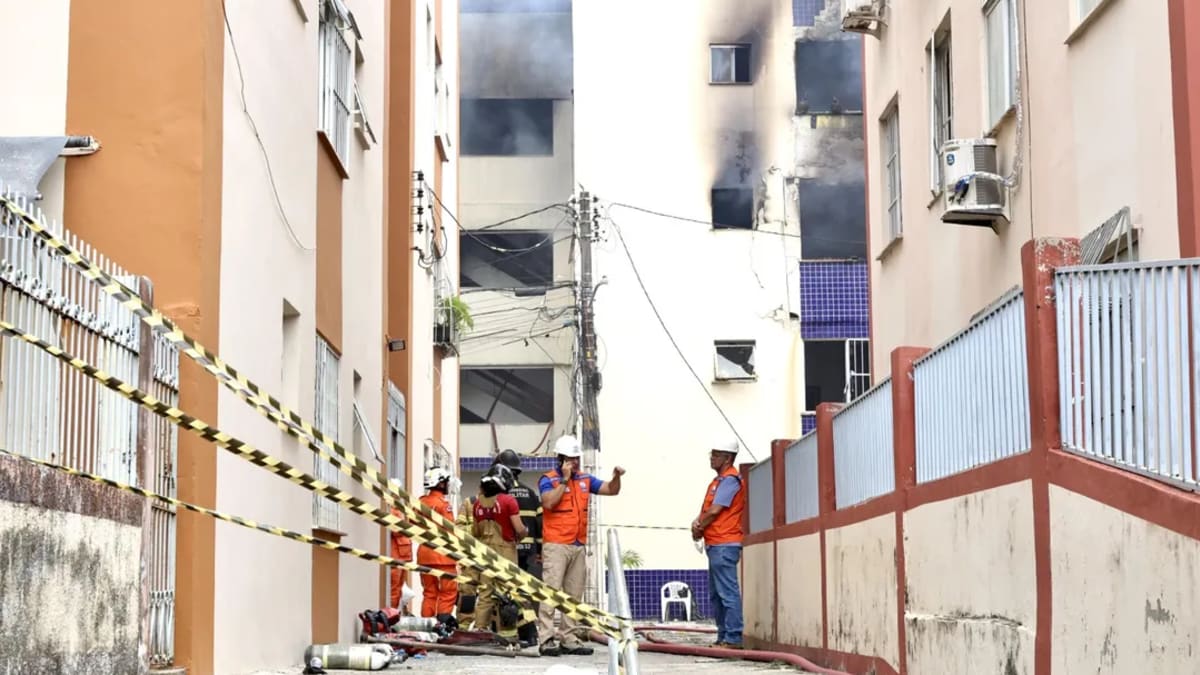 Demolição das áreas comprometidas do prédio atingido por explosão no Stiep começa nesta quarta